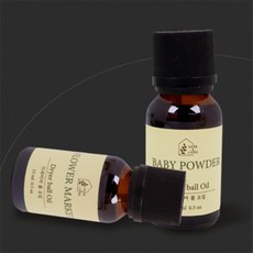 365상회 드라이어볼 아로마오일 15ml 건조볼오일, 베이비파우더