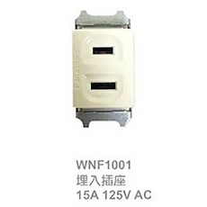 Panasonic 國際牌 WNF1001 WNF1101 埋入式插座, 1個, WNF1001單插座
