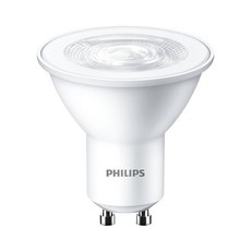 필립스 LED GU10 4.5W 220V 이케아전구 호환, 주광색, 1개