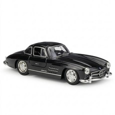 Welly Mercedes-Benz 300 SL 1:36比例模型車, 黑色, 1個
