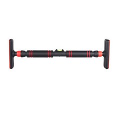 하디로어 자이언트 문틀철봉 가정용 실내 턱걸이 홈트 철봉 운동기구 풀업바 방문 틈 도어짐, 하디로어 자이언트 문틀철봉 가정용 실내 턱걸이 홈트 철, 블랙