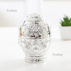 台灣出貨 牙籤 牙籤罐 牙籤筒 牙籤盒 自動彈出牙籤 茶几手壓抽取式牙籤罐 牙籤桶 按壓式牙籤 家用牙籤筒, 1個, 銀色牙籤盒