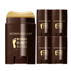 [본사판매처] 에스떼미알레 호주 마누카 허니 풋스틱, 22g, 5개, 1개입