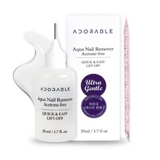 어도러블 필오프 베이스젤 전용 아세톤프리 리무버, 1개, 투명