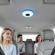 자동차 실내 자석 램프 천장 루프 라이트 분위기 독서용 로드 트립용, 1개