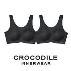 크로커다일 소프트핏 쉘론 U넥 패드일체형 브라2종 블랙 CDWBR5M04_2 868454
