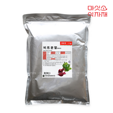 (이든)비트분말(중국산) 1kg 비트 분말 가루 파우더 선식 건강 한방 차 제빵 반죽 요리, 1개