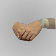 1P 얇은 손목보호대 여름용 운동 육아 사무직 간호사 TFCC 보호대