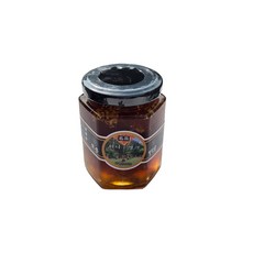 병 벌집꿀 국내산 벌집꿀 벌꿀 숙성꿀 밀랍꿀 명절선물 답례품-육각 유리병, 360g, 1개