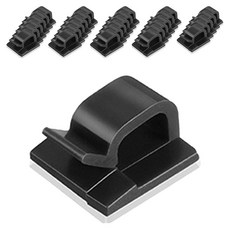 디오셀 케이블 선정리 클립, 60개, 블랙