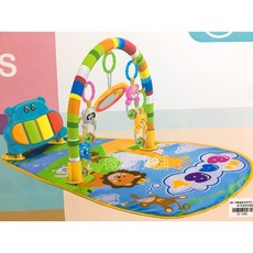 翔翼玩具 嬰兒腳踏音樂鈴 健身腳踏 旋轉音樂鈴 鋼琴音樂鈴 安全標章合格玩具, 1個