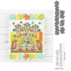 넉 박스 해피 할로윈 빌드-어-크리터 코스튬 커팅 다이 누크 여기 있나 트리 콘루코피아 드링크 머그 DIY, 03 H271B