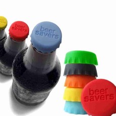 병뚜껑 실리콘 캡 음료 뚜껑 세트 6개입 병보관캡