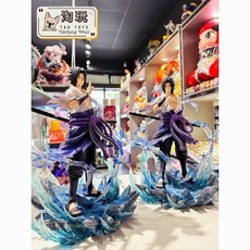 墨影工作室 宇智波佐助(可亮燈) DIY模型套件 精緻收藏 可發光, 1個, 普通版