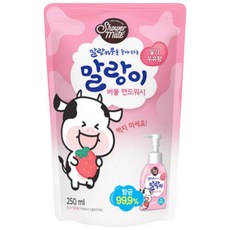 Shower mate 泡泡洗手慕斯補充包 草莓香, 6包, 250ml