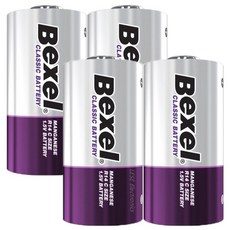 벡셀 망간 C형 건전지 / R14, 2개, 2개입