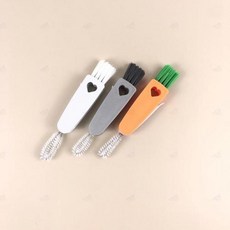 틈새 세척 솔 물병 미세 브러쉬 씰링 유리컵 주방 주전자 욕실 물통 미니, A_흰색, 1개