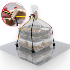 배달가방 음료고정 칸막이 파티션 자석 칸막이 스파이더픽서, 4개