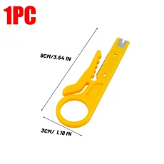 10/1PCS 케이블 스트리핑 와이어 커터 크림핑 도구 다용도 스트리퍼 나이프 크림퍼 플라이어 미니 휴대용, 1개, 05 1PC
