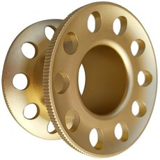 다이버 스노클링 작살낚시 수중 작업용 10홀 다이빙 릴 합금, 금