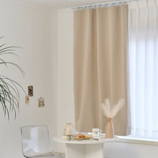 [모던하우스] 3도씨 에너지절약 열차단 투웨이 안감커튼 베이지 140x175 1장