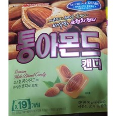 오리온 통아몬드캔디, 90g, 5개