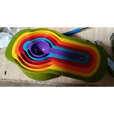 全新品 6入彩色量匙, 1個