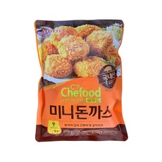 롯데 쉐푸드 미니돈까스 (냉동), 12개, 380g