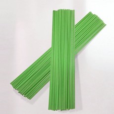 코팅 식물지지대 30cm 10개 화초 모종 화분 지지대 꽃대 유묘 받침 - 코팅 식물고정대- 그린 - 30cm10p