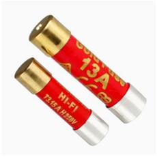 음성 HIFI 단결정 퓨어 실버 나노 퓨즈 금도금 캡 포함 오디오 안전 튜브 5x20mm 신제품, 01 1PCS