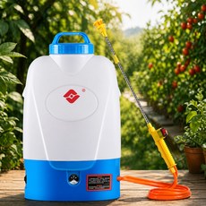 농약분무기 충전식 분무기 20리터 전동 배낭형 농약살포기, 20L 업그레이드 14AH 4시간 지속세트, 1개