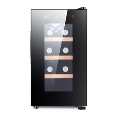 LEZUN樂尊 LUP-24D 8瓶恒溫電子紅酒櫃, 1個, 櫸木層架