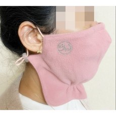 고운 골프 마스크 자외선 UV 차단 방한 얼굴 햇빛가리개 등산 스포츠 조깅 바이크, 핑크, 1개