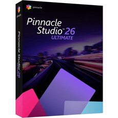 피나클 스튜디오 26 얼티밋 프로 레벨 비디오 편집 및 화면 녹화 소프트웨어 PC 키 카드, PC Key Card, Ultimate