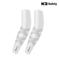 K2 safety 2x핏 쿨토시 자외선차단 팔토시 여름토시, 화이트2p, 1세트