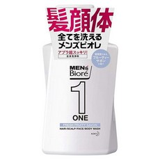 Biore 蜜妮 男士多合一全身潔膚露 清新果香皂香, 1個, 480ml