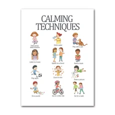 쿠쿠스토어 감정 아트 포스터 차분한 전략 종류 캔버스 페인팅 벽 그림 거실 홈 스쿨 장식, 04 25x35cm No Frame, 02 1271-02, 1개