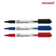 [한정수량 특가] 모나미 생잉크 보드마카 F222 1타스 12입, 블랙