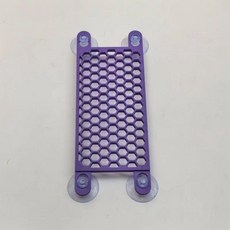 은둔자 흡입 컵 크랩 사다리 등반 벽 플라스틱 장식 장식품 탱크 데코, 1개