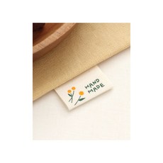 패션스타트 산뜻산뜻 플라워 핸드메이드 끼워라벨 5개입, 멀티, 1개