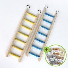 알록달록 발톱갈이 사다리(중)앵무새 장난감 버드토이, 상세 설명 참조