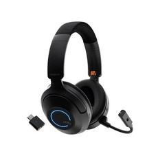 크리에이티브 Creative Zen Hybrid Pro 무선 오버이어 헤드폰 LE 오디오 포함 최대 100시간 ANC 꺼짐 하이브리드 액티브 노, 동글이 있는 ZHP 클래식, 1개
