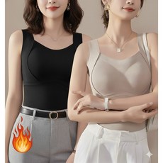 하루랩 기모 나시 캡 브라탑 발열