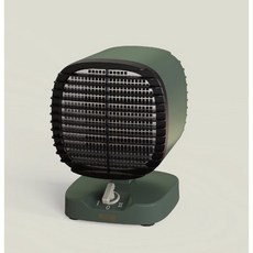 樂活不露 電暖爐 電暖器 露營用品 桌上型暖爐 PTC電暖器 暖爐, 軍綠色
