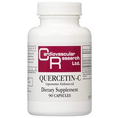 Cardiovascular Research 槲皮素維他命C膠囊, 90顆, 1罐