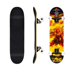 스케이트 보드 입문자 짧은 연습용 초보자 숏, B