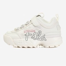 휠라키즈 아동용 디스럽터 2 스크립트 운동화 3GM01088D