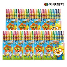 지구화학 뽀로로 샤프식 색연필, 12색, 9개