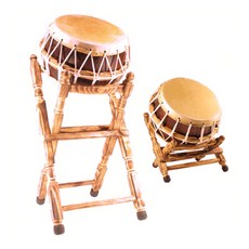 납청유기 북 받침대