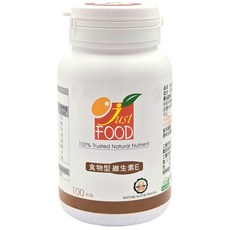 食物型維生素E (酵母酵素/全素), 1個, 100顆